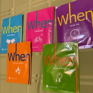 2 for $8, WHEN Bio Cellulose Sheet Masks